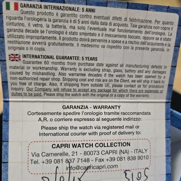 Capri Watch Multi Joy Collection - Picture 4 of 6